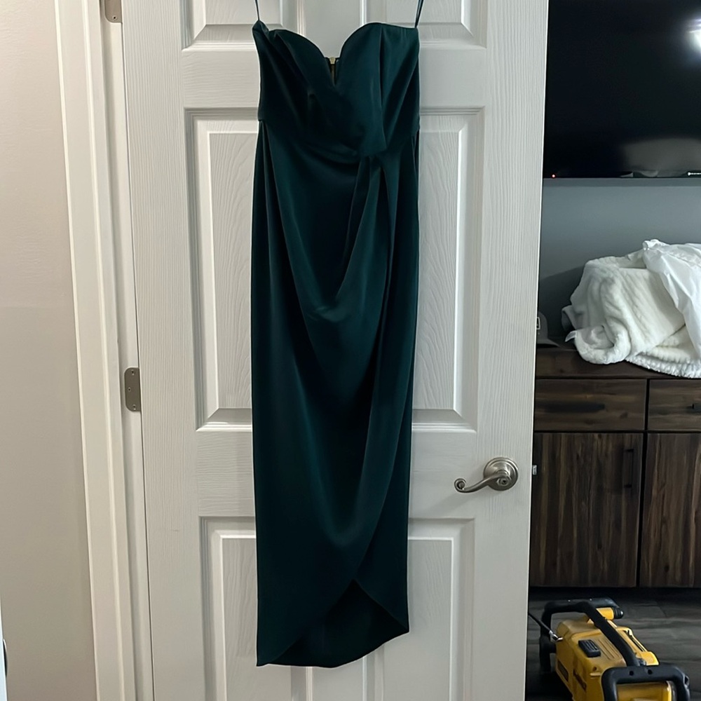 Green dress